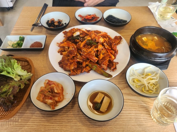  경주황성동맛집 현지인추천 팔우정식당 오징어큼직 내돈내산