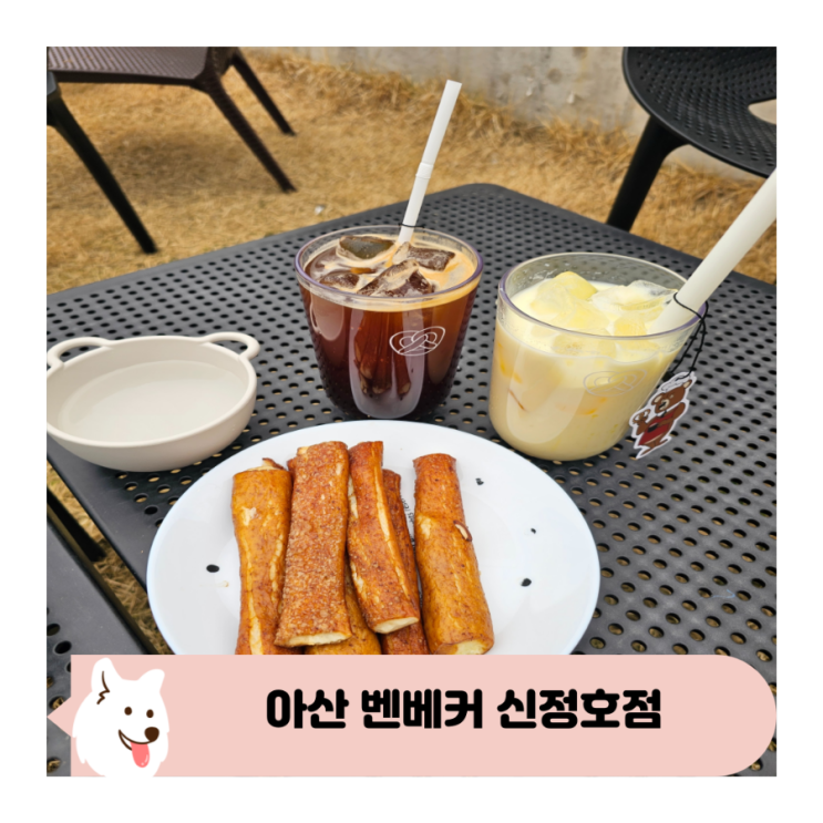  아이와 아산 애견동반카페 벤베커 신정호점