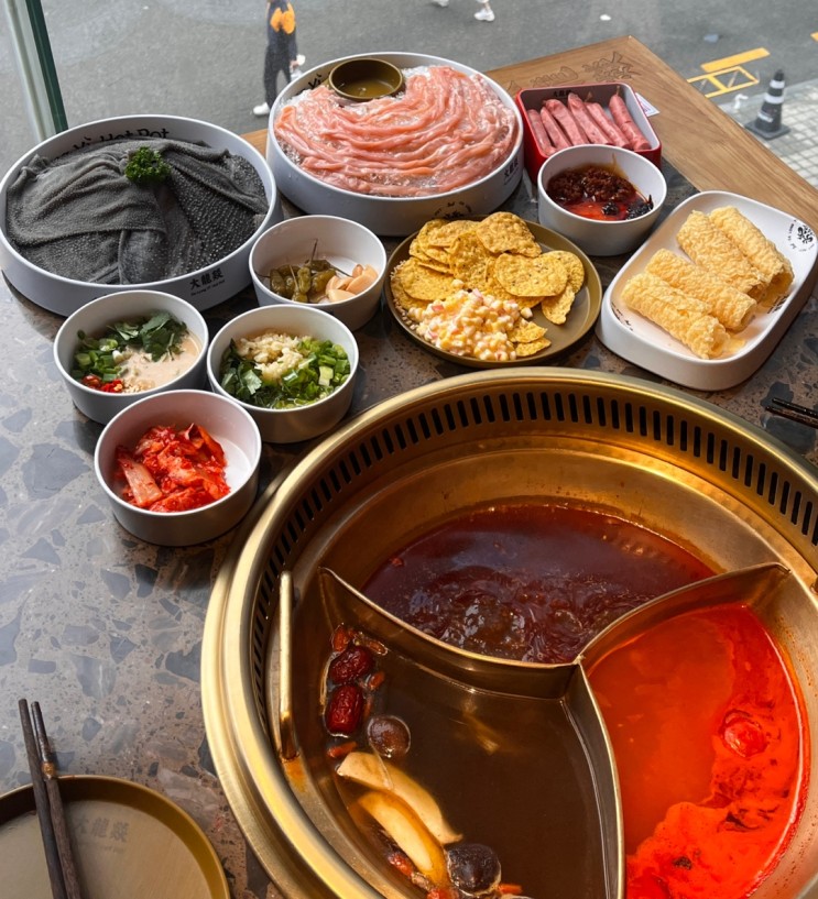 강남역 훠궈 맛집 따롱이훠궈 중식당 솔직후기 (주차가능)