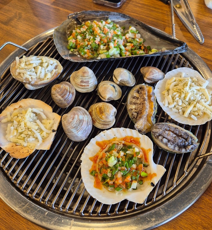  태안 신두리해수욕장 조개구이 맛집 신두리식당-조갯살만으로 배부른 곳, 신두리맛집