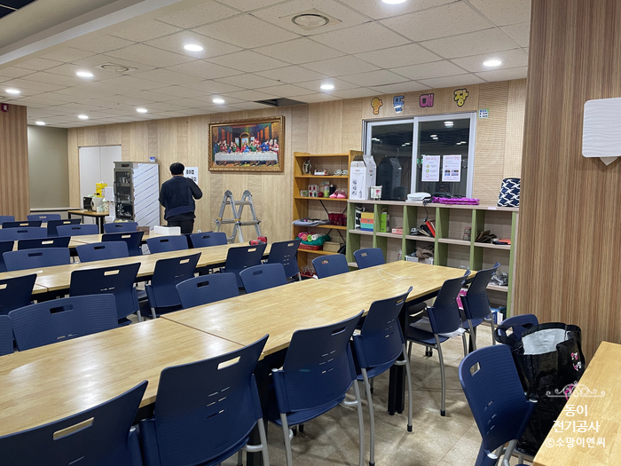  교회 카페 전원선 전기공사 - 성남시 전기공사업체 소망이엔씨