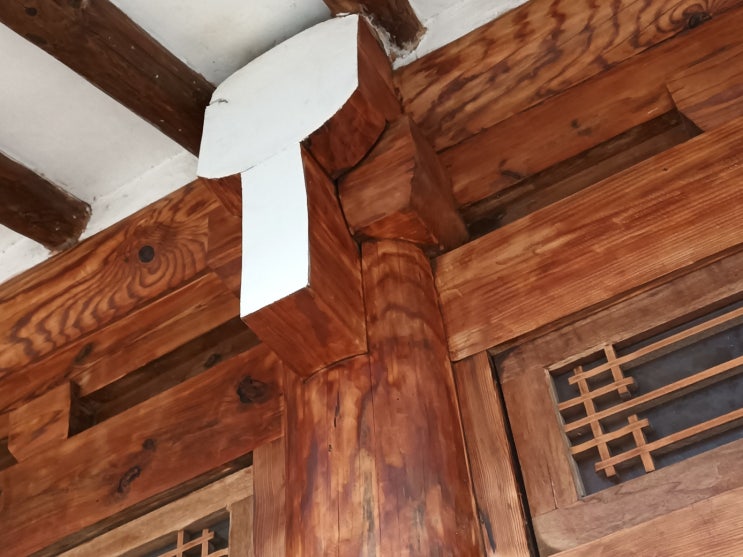  한옥샌딩전문 달성군 현풍 한옥깍기 서까래샌딩 작업