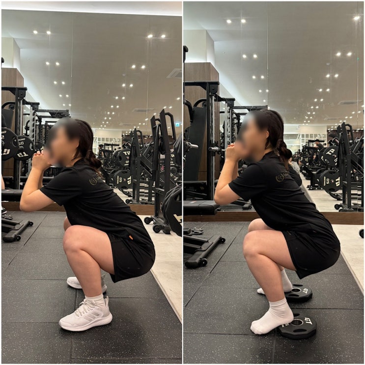  청주 율량동 PT 스쿼트 벗윙크 개선