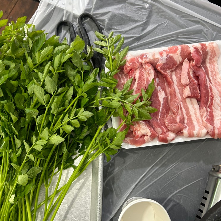  [대구 동구 맛집] 상매동 미나리 삼겹살 맛집 미나리철에는 "일성농원&일성식당" (메뉴, 꿀팁)