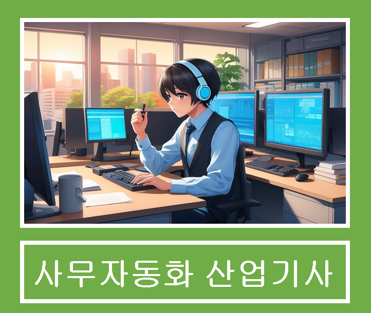 사무자동화산업기사 실기 필기 합격률 난이도 응시자격 정보정리