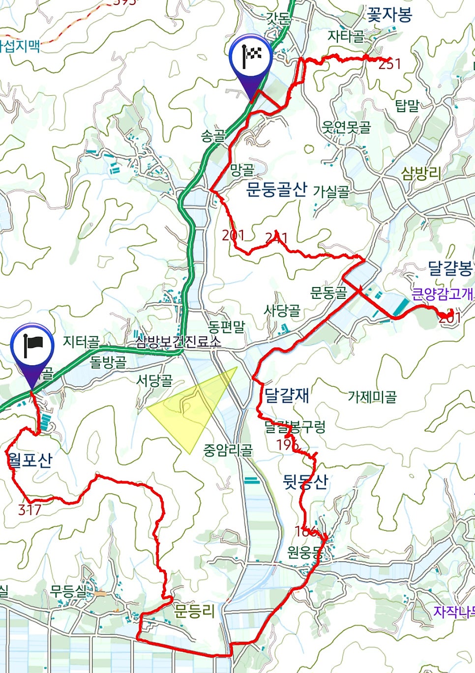 문둥골산 사진 1