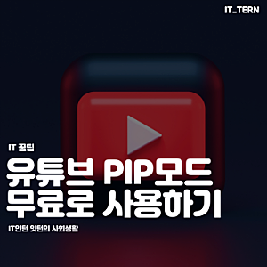 아이폰 아이패드 유튜브 PIP 모드 무료로 사용하기