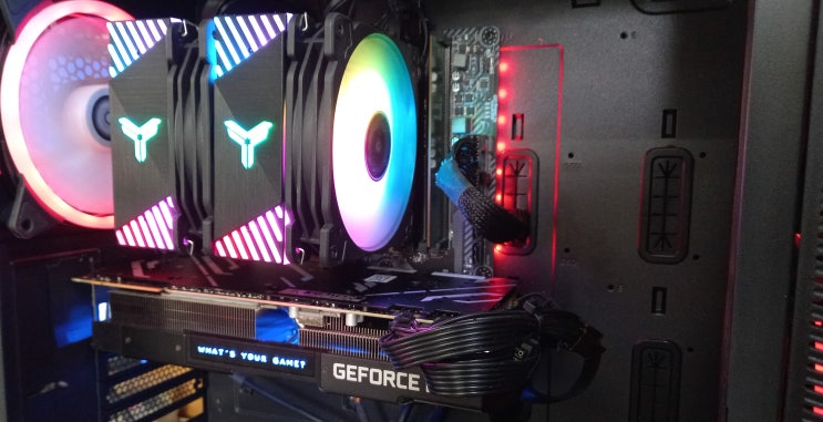  분당판교 컴퓨터 AMD 라이젠5 3600 MSI B450M MORTAR MAX 화면 부팅 불량 수리 서비스