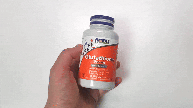 아내가 실제로 먹고 있는 나우푸드 글루타치온 500mg