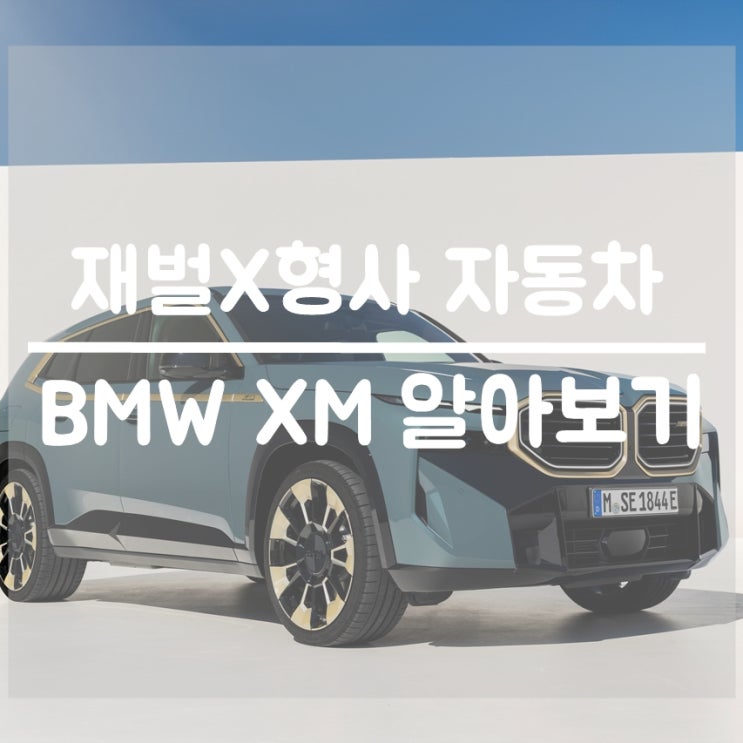 <b>재벌</b>X<b>형사</b> <b>안보현</b> 자동차 BMW XM 알아보기