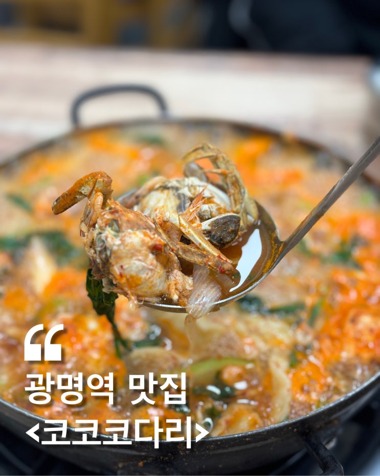 [광명 맛집] 코코코다리 : 광명AK플라자맛집 (feat.참게탕)