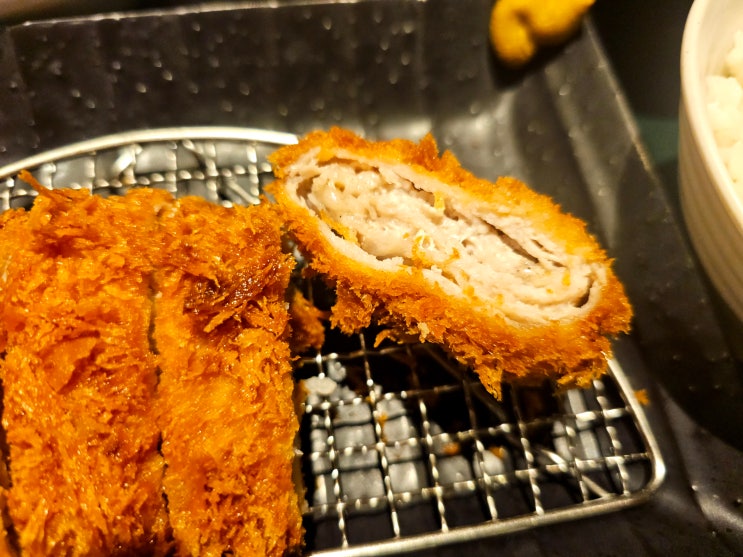  스타필드 위례 사보텐 프리미엄 돈까스 맛집 feat.양배추 샐러드 리필 가능