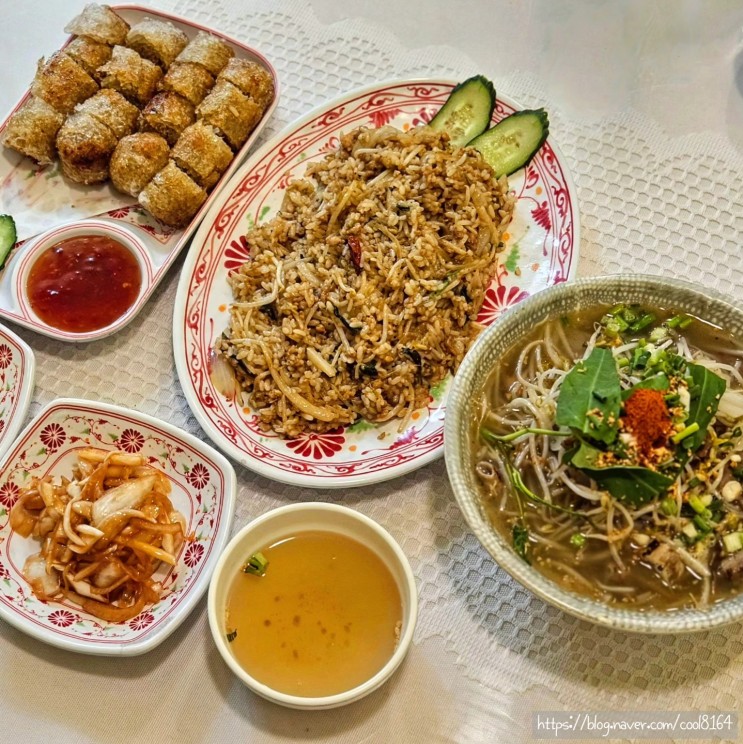 포항 효자동 맛집, 포항 태국음식 쌀국수 볶음밥 맛집, 까오산 쌀국수(KHAOSAN)