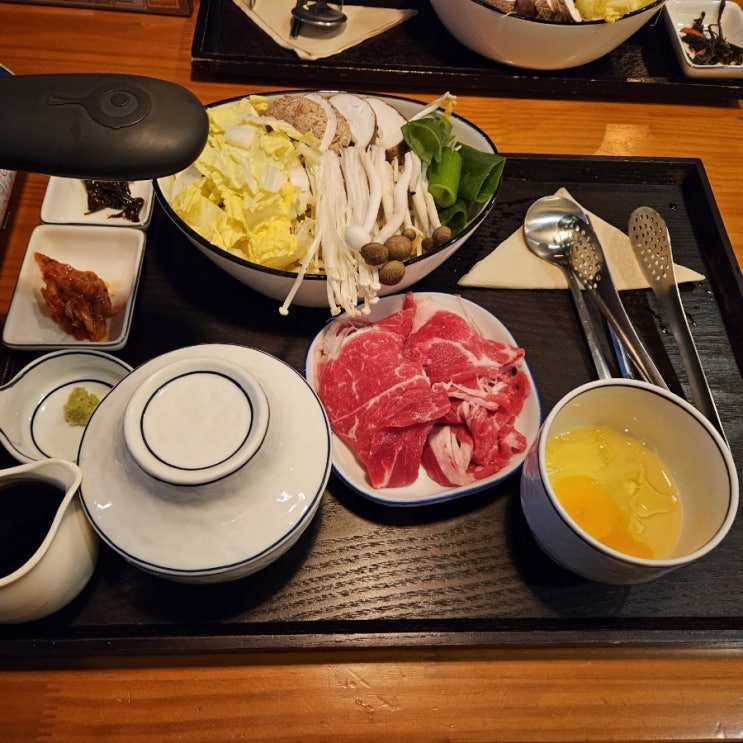  동인천 개항로 스키야키 맛집 움식당