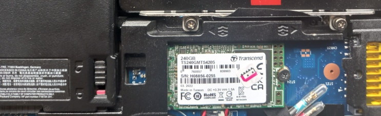  분당판교 HP서비스센터 굿프랜드 EliteBook 850 G1노트북 D8H45AV SSD M.2 장착 업그레이드