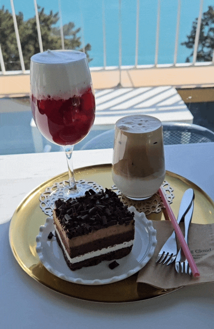  해운대 오션뷰 카페 스노잉클라우드 - 해운대달맛이카페/애견동반카페
