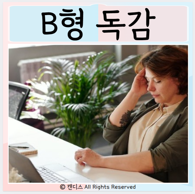  B형독감 감기랑 차이 38도 고열 치료 관리