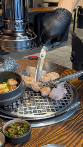  청주 오창 맛집 직접 구워주는 숯불 고기집 남정집