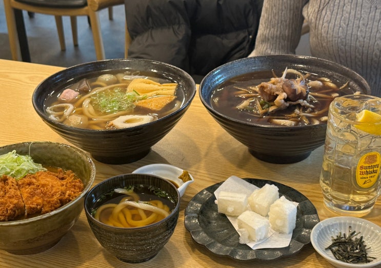 양재역맛집 손수동 따끈한 스키야키우동 &우동오뎅과 하이볼