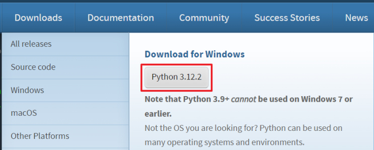 [Python] 파이썬 설치하기