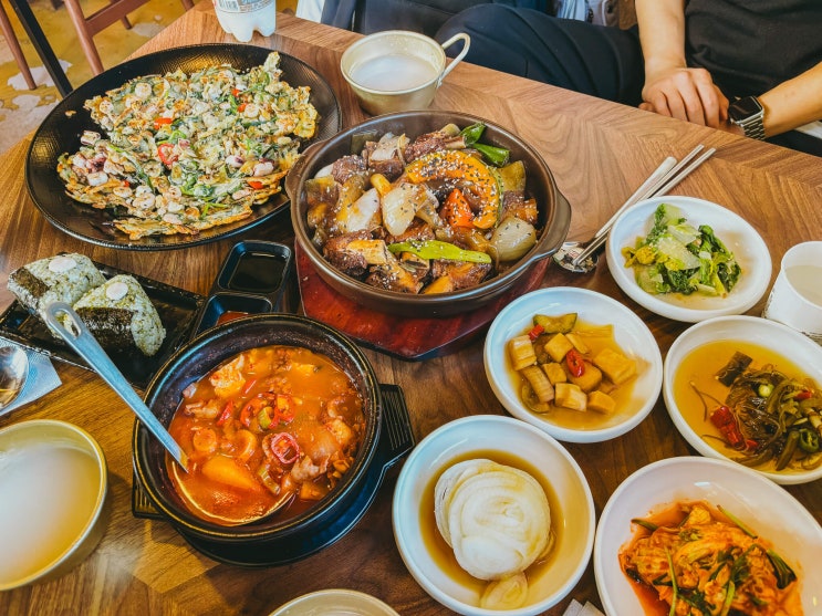  [경주] 포석로소갈비찜_ 밥도둑 소갈비찜과 파전, 탕, 주먹밥 세트로 든든한 한끼