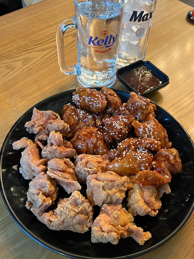  대형스크린이 있는 강남역 치킨 맛집 추천 놀란치킨