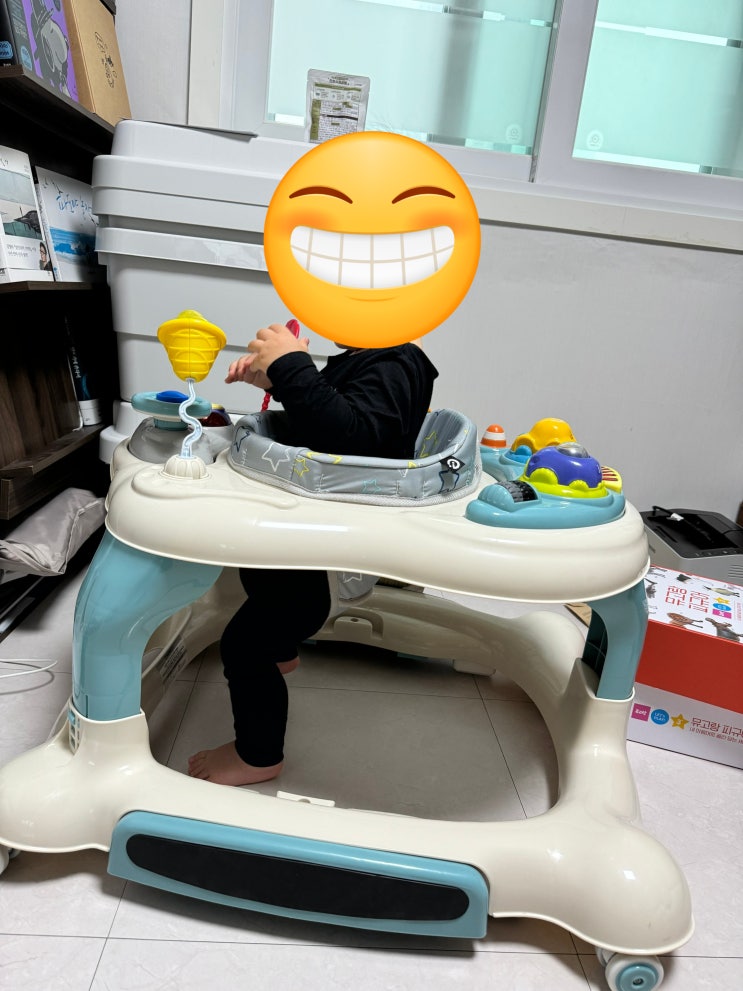  우리 아기 국민 보행기 앤픽스 롤링 360 이지 다기능 아기 보행기