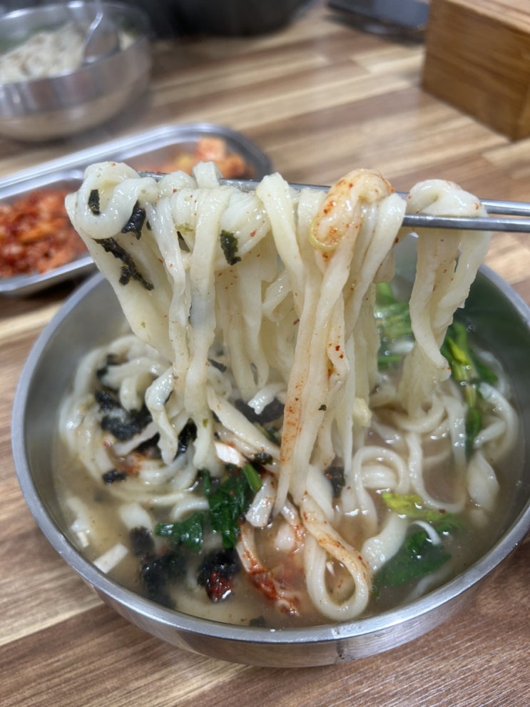  울산 칼국수맛집 신정시장옛날칼국수