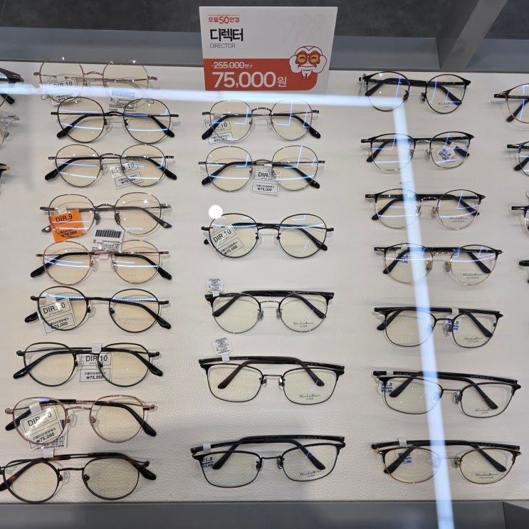 전주 안경점 으뜸50안경 평화모악점 가벼운 친환경 어린이 키위안경 디렉터10 뿔테 안경