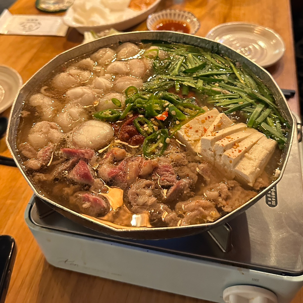  전주 객사 이자카야 술집 모츠나베와 꼬치가 맛있는 숯토리