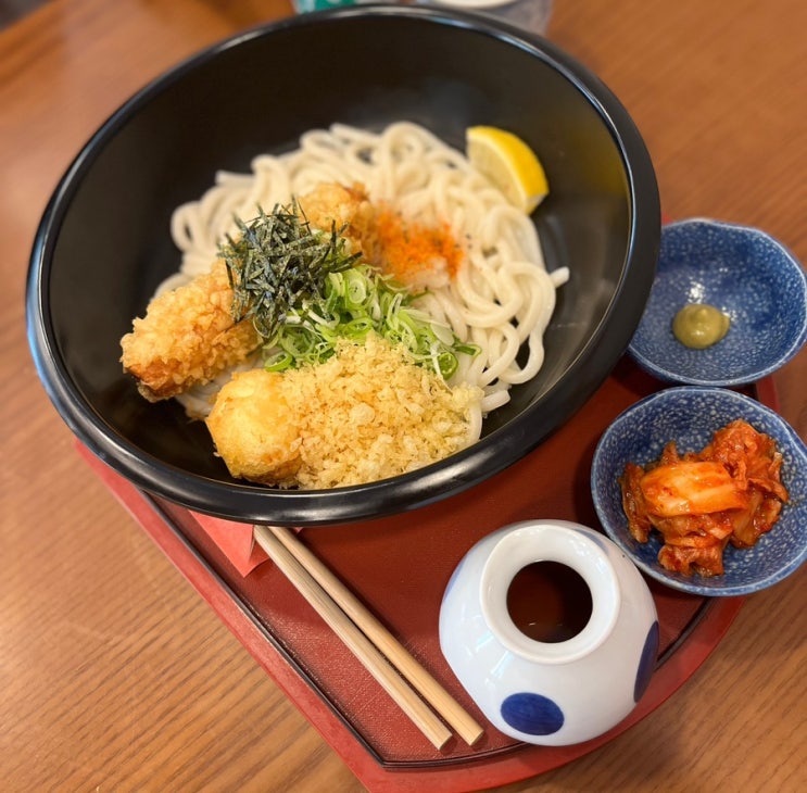 [거제맛집]평일 점심장사만... 연차 쓰고 가는 맛집 <b>거제 시청</b>우동