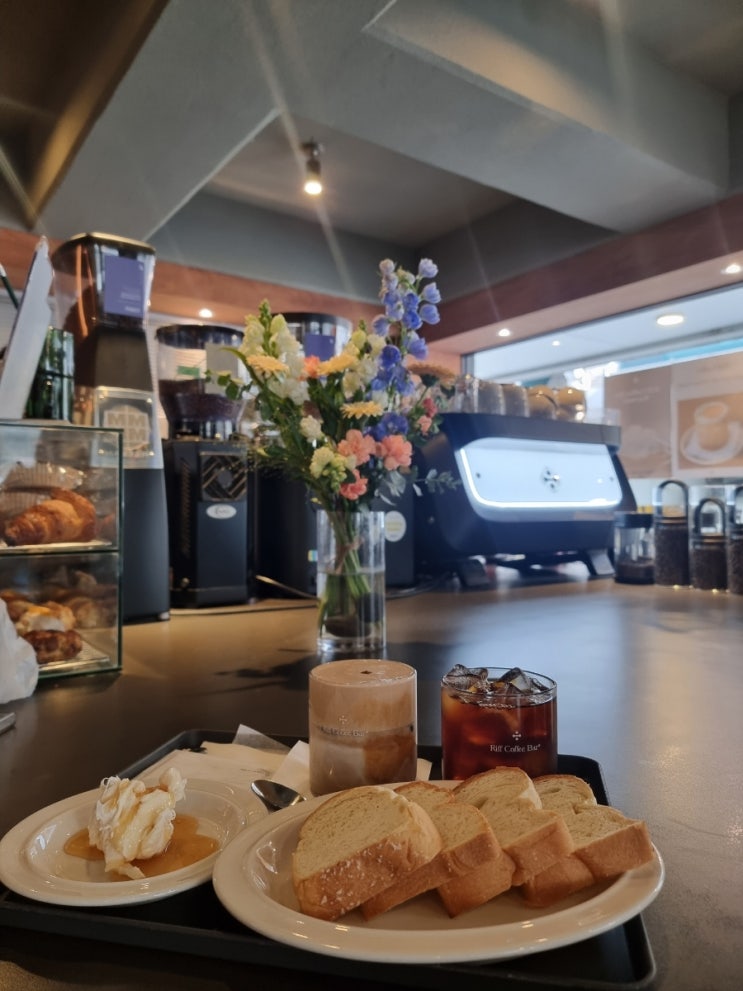  송파 카페 카이막과 라떼 장인의 만남 리프 커피바 Riff coffe bar