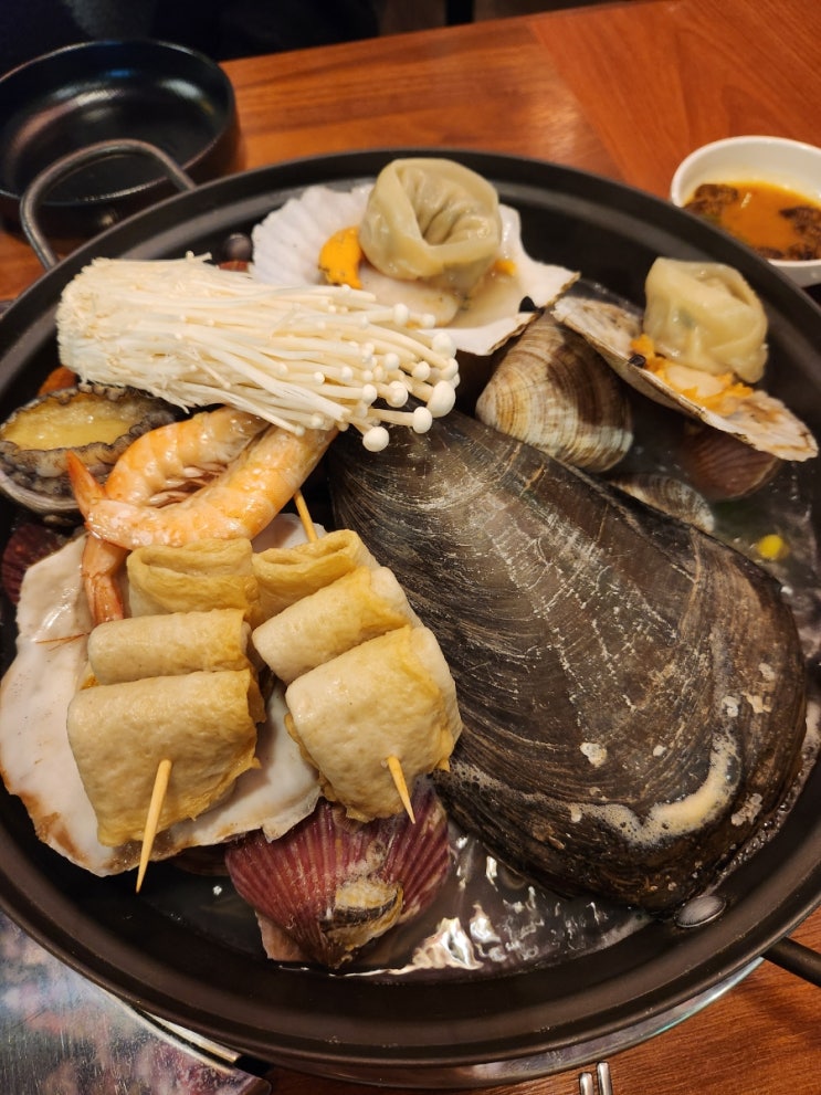  양산 해물포차 소주생각나는 시원하고 진한 국물조개해물찜