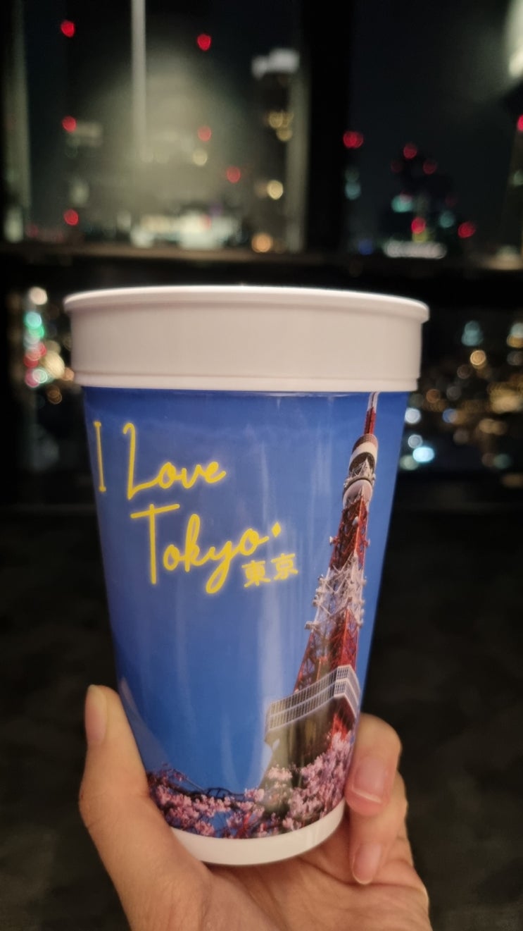 도쿄타워 메인층 카페 &lt;카페 라 투어&gt; 내돈내산 후기