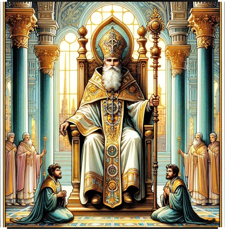  5. 교황 (The Hierophant)