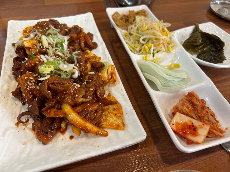  서울 성북구 안암동 우승식당(쭈육볶음)