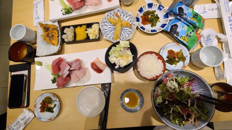  강남 고속터미널 맛집 이춘복 참치 런치 후기