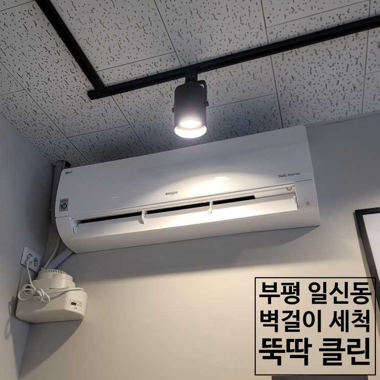  부평구 일신동 에어컨 청소 세척 살균 소독까지 잘하는 업체