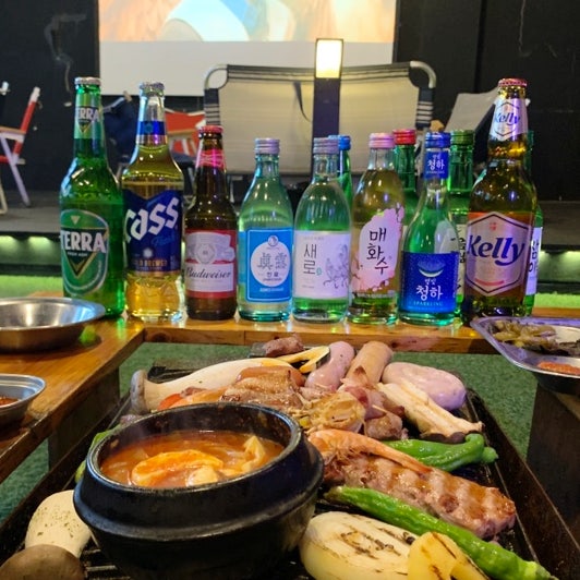  태릉입구역 맛집 캠프x그릴 리뷰 : 도심 속 캠핑 감성 고기집