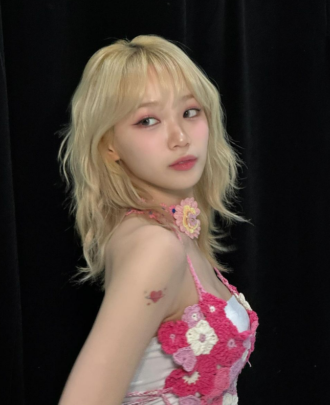 LE SSERAFIM チェウォンのヘアスタイル徹底解説 _ジュノヘアー バンバンサゴリ店