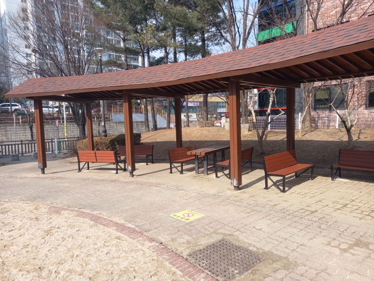  강원도 원주시 동산어린이공원과 새싹어린이공원 사진입니다.