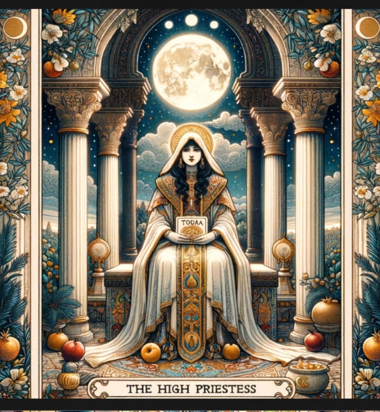  2. 고위 여사제(The High Priestess)