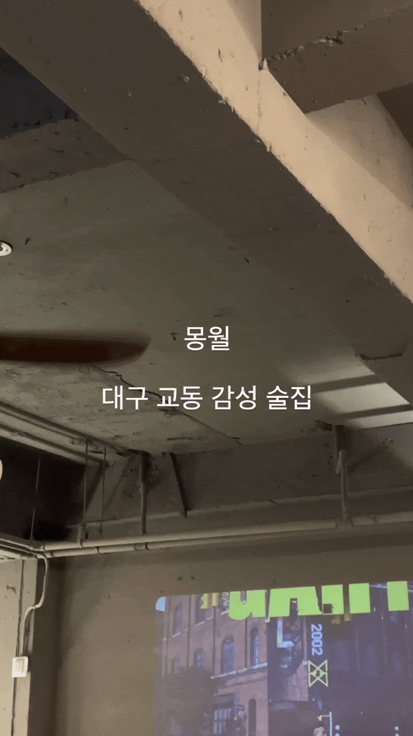  동문동 술집, 대구 교동 가볼 만한 곳 몽월