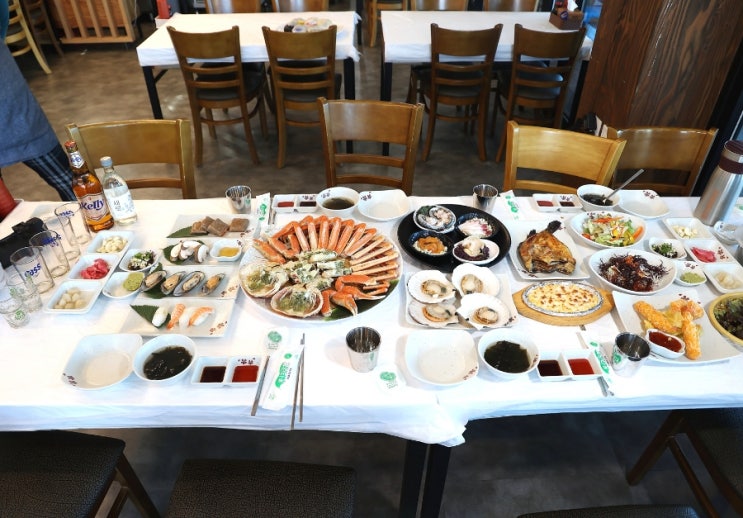 신선함이 대단한 <b>설해원</b> 맛집 팔도대게횟집