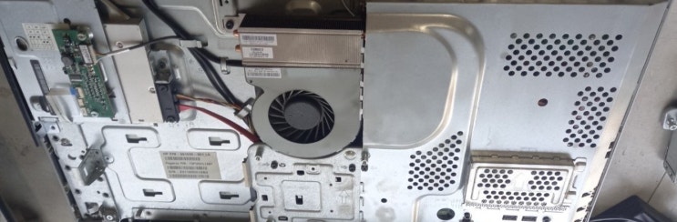  분당 판교 컴퓨터 HP 서비스센터 굿프랜드 올인원PC 520-1000kr 데이타백업 SSD 교체 윈도우 설치 서비스 요청