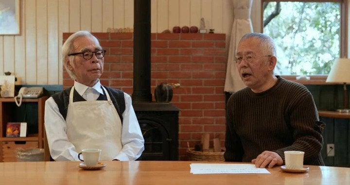 '은퇴 번복' 미야자키 하야오 맞아? 처음으로 '면도' 트레이드 마크 버렸다. 지브리 83세 수장 ....