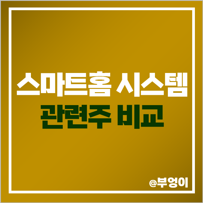 지능형 홈네트워크 시스템 관련주 KT 주가 현대리바트 주식 지능형 홈네트워크 시스템 관련주 KT 주가 현대리바트 주식