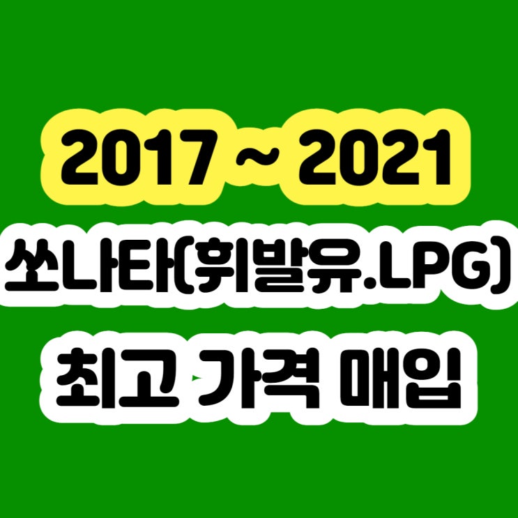 2017년 쏘나타뉴라이즈 LPG 판매 (영업용 차량 포함) 폐차하지 마세요!!