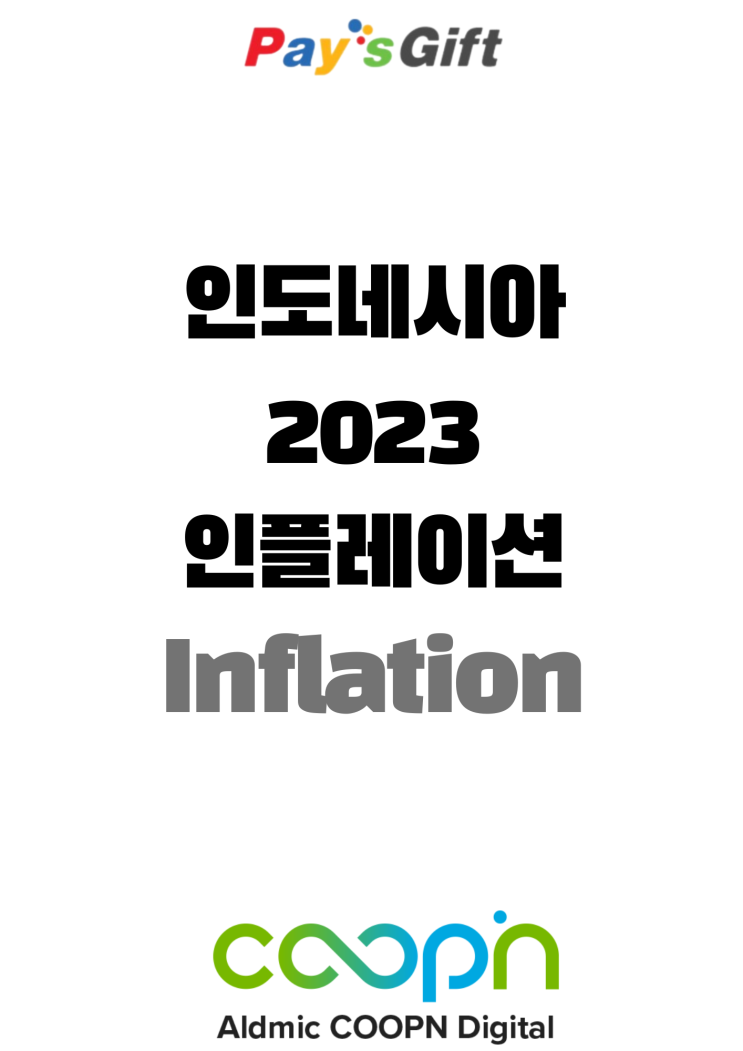  인도네시아 2023 인플레이션 (Inflation, 2024년 1월 자료)