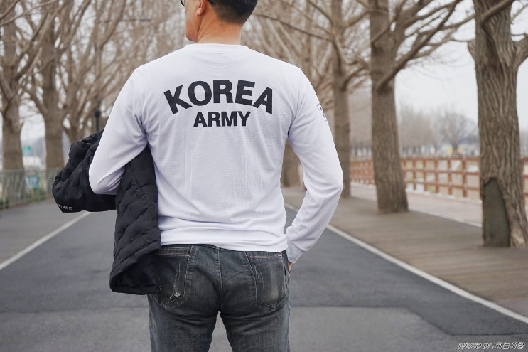  운동 티셔츠로 가든아미 로카 기능성 긴팔 티셔츠 장만.